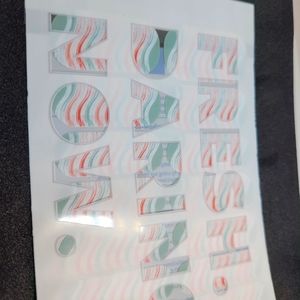 Jamberry Nail Wraps, NWT, SB Trendy #1, 0719, Spring,Summer, Manicure Full Sheet